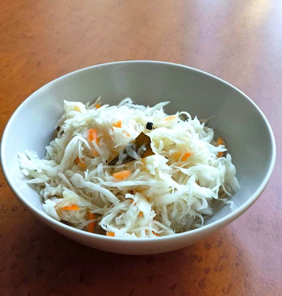 Salat mit Sauerkraut